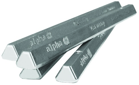 Stack of 4 bars of Alpha bar solder