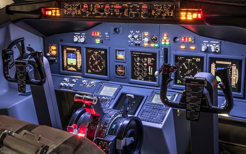 Plane Cockpit interior