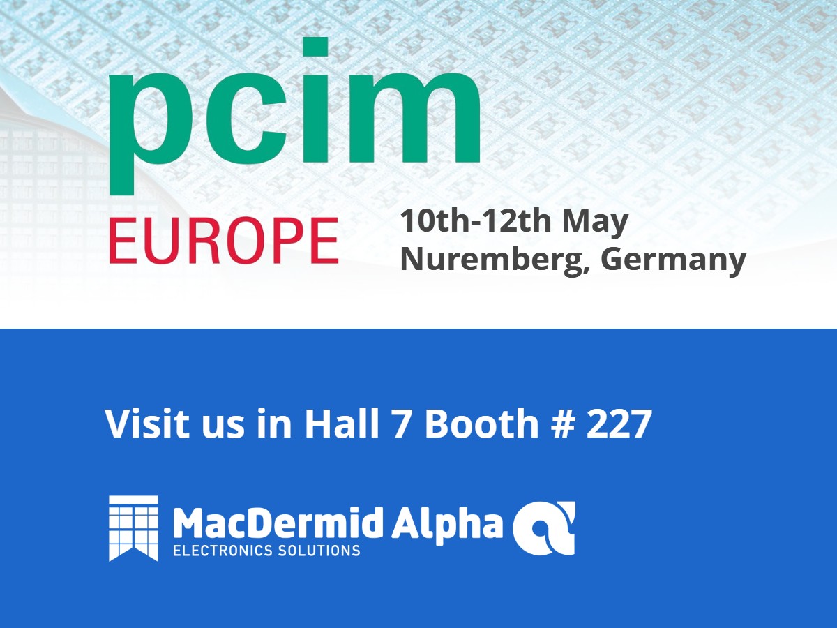 MacDermid Alpha at PCIM Europe 
