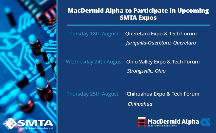 MacDermid Alpha to showcase latest circuit board innovations at smta