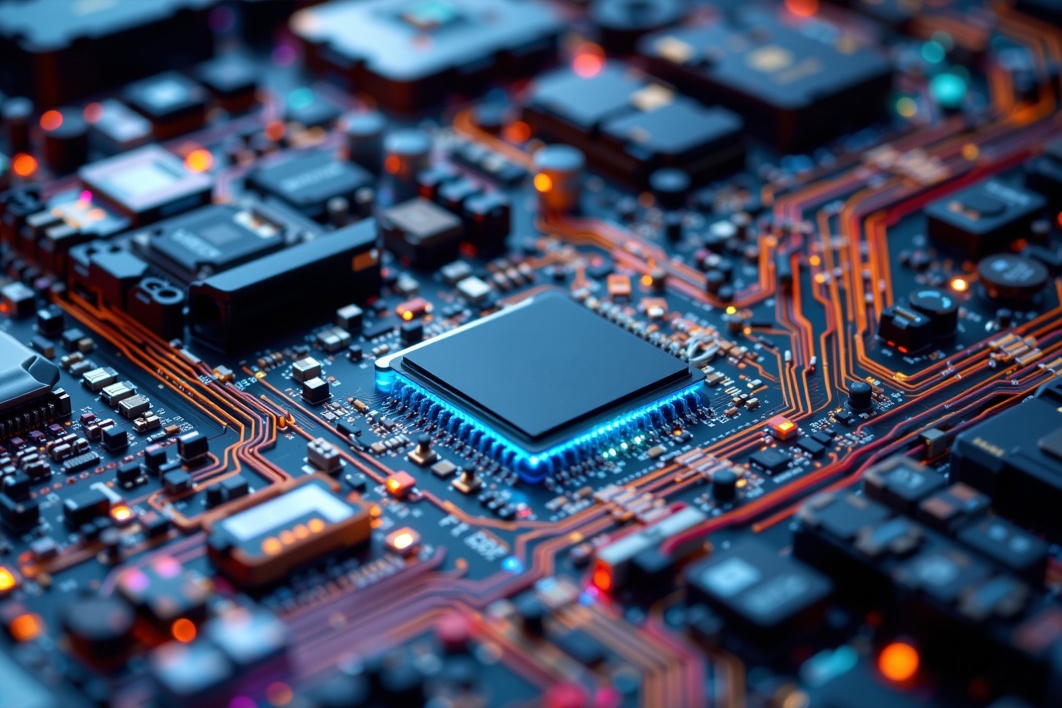 Circuit Board With Chip