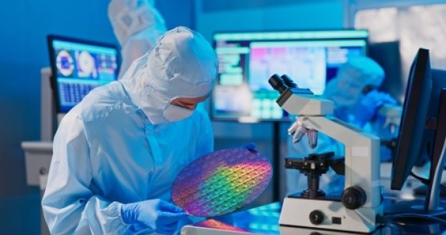 people holding wafer