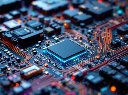 Circuit Board With Chip