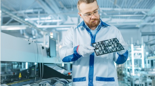 Circuit Board Assembly Factory Floor
